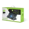 Techly soporte y base refrigeradora para portátiles hasta 17,3