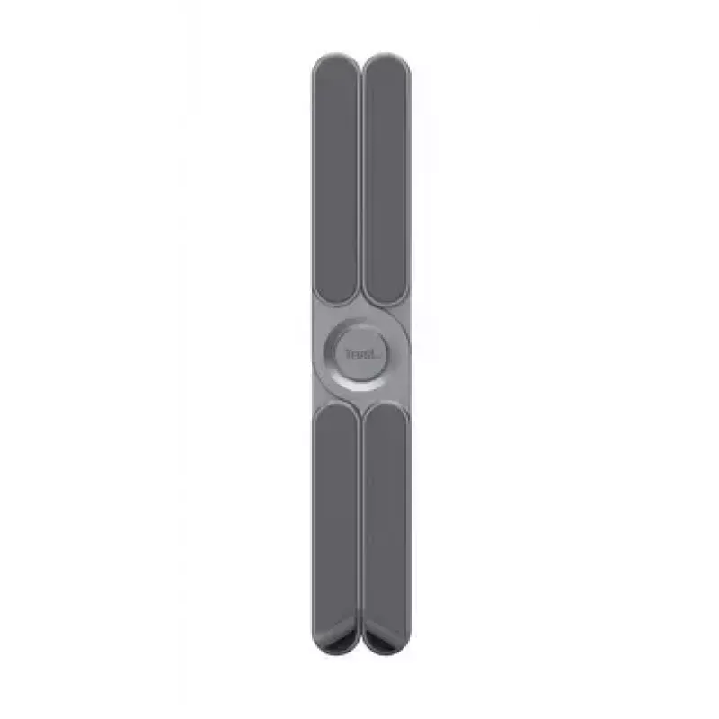 Trust Macy 25647 soporte plegable para portátil, aluminio, hasta 17,3 pulgadas, gris
