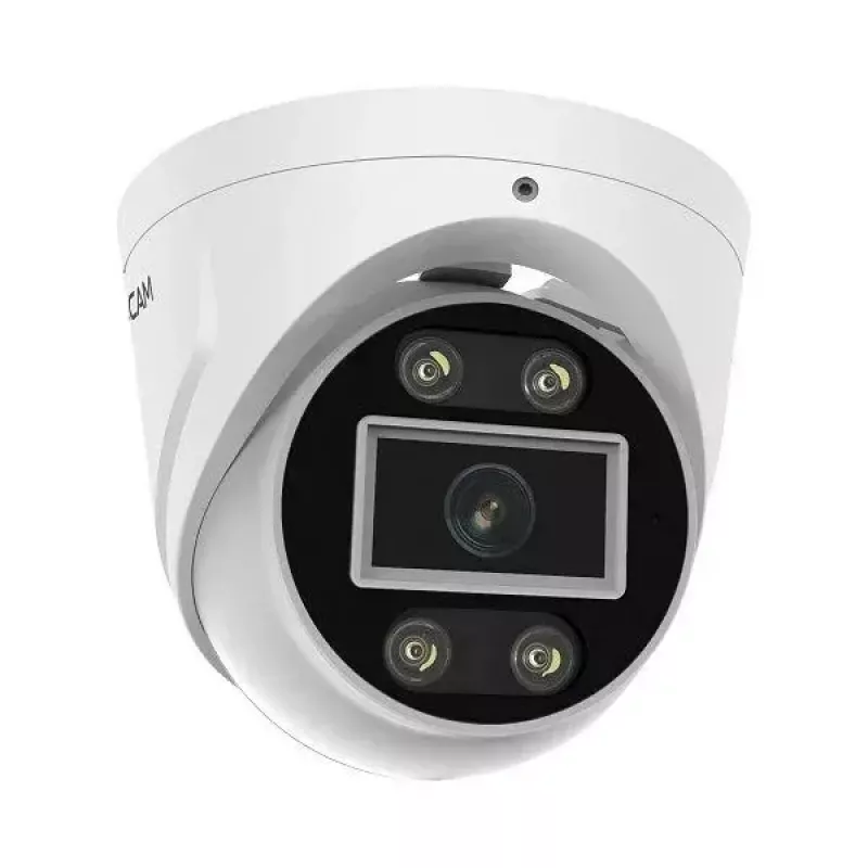 Foscam T5EP cámara IP para exterior, 5 MP, PoE, blanca