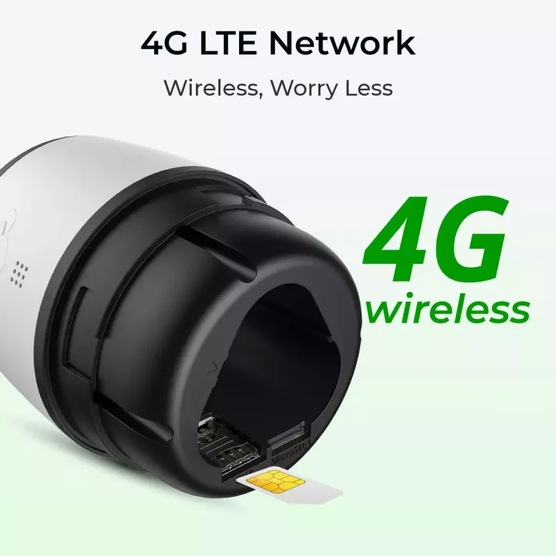 Cámara IP de vigilancia Reolink Go Series G330 — 4 MP (2560×1440), 4G LTE, PIR, batería 28 Wh, exterior Bullet