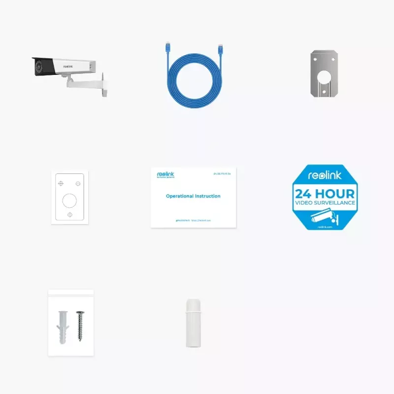 Cámara IP de vigilancia Reolink Duo P730 4K, 8 MP, 4608×1728 @20 fps, PoE/DC, IP66, PIR, 30 m IR, MicroSD hasta 256 GB