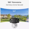 Cámara IP de vigilancia Reolink Duo P730 4K, 8 MP, 4608×1728 @20 fps, PoE/DC, IP66, PIR, 30 m IR, MicroSD hasta 256 GB
