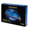 SSD M.2 ADATA LEGEND 710 1 TB PCIe 3.0 NVMe — 2400 MB/s lectura, 1800 MB/s escritura, 3D NAND, 2280