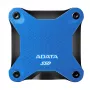 SSD portátil ADATA SD620 2 TB USB 3.2 Gen 2 (Micro-B) azul/negro — 520/460 MB/s, 80×80×15,2 mm