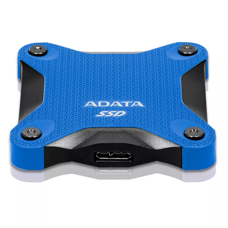 SSD portátil ADATA SD620 2 TB USB 3.2 Gen 2 (Micro-B) azul/negro — 520/460 MB/s, 80×80×15,2 mm