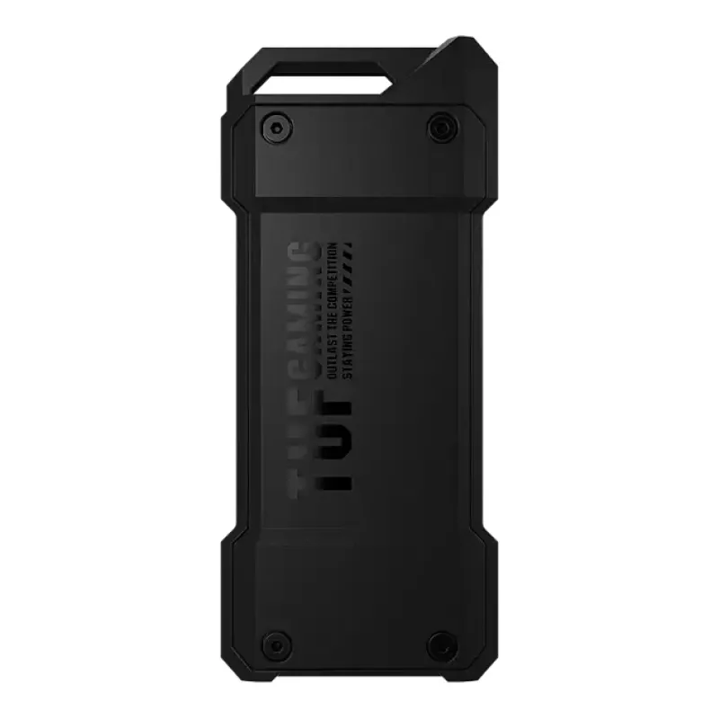 Caja SSD ASUS ESD-T1A/BLK/G/AS — M.2 (SATA/PCIe) de una bahía, USB-C 3.2 Gen2, 10 Gbit/s, negra, cierre con llave