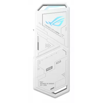 Carcasa SSD ASUS ROG Strix Arion White Edition — M.2 PCIe, USB Type-C 10 Gbit/s, para una SSD