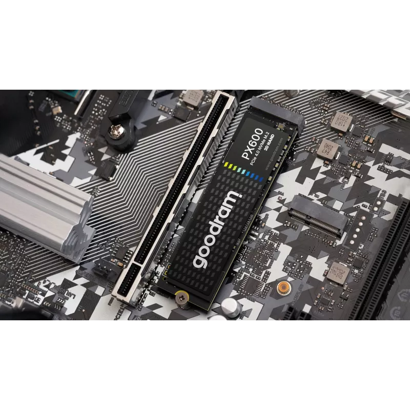 Disco duro sólido interno Goodram SSDPR-PX600-500-80 500 GB M.2 PCI Express 4.0 NVMe 3D NAND