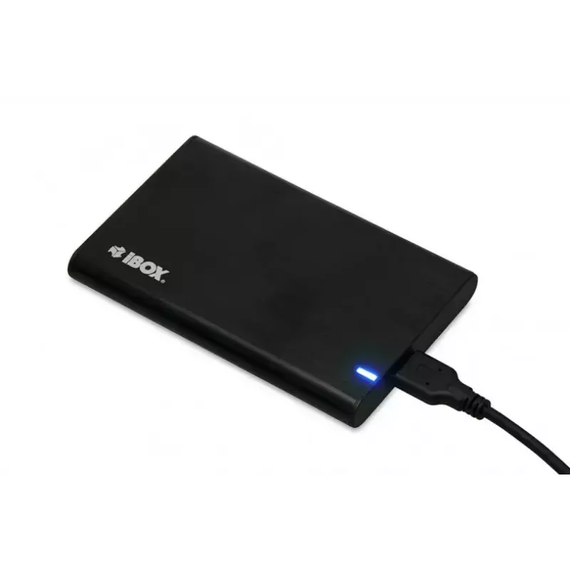 Caja HDD/SSD IBOX HD-05 negra — 2,5