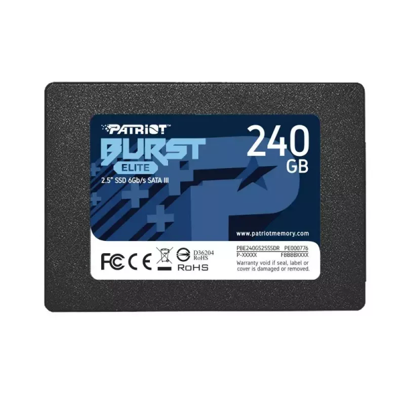 SSD Patriot Memory Burst Elite 240GB PATRIOT Burst Elite 450/320MBs