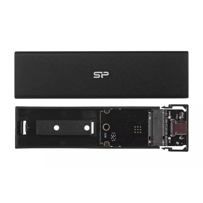 Caja SSD externa M.2 NVMe/SATA SILICON POWER