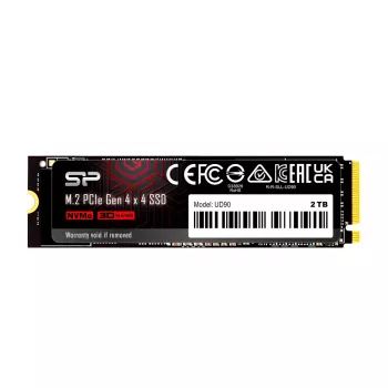 SSD M.2 NVMe Silicon Power UD90 2 TB PCIe 4.0 2280, 5000/4800 MB/s, 3D NAND, NVMe 1.4