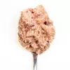 Comida húmeda para gatos 3coty pollo con ganso 80 g bolsa, alimento completo para gatos adultos, 19% proteína, 12% grasa, sin cereales