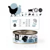 3Coty comida húmeda para gatos adultos con pavo y pollo, 80 g