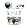 3Coty comida húmeda para gatitos con pavo y pollo, 80 g
