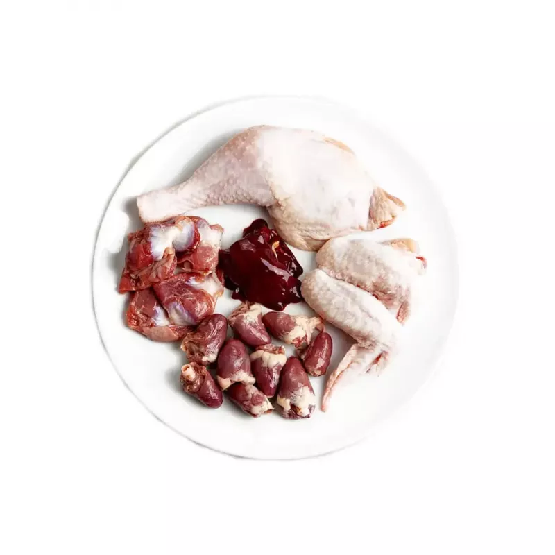 Comida húmeda para gatos 3coty Chicken Struvite care 80 g — bolsa de comida húmeda, gatos adultos, pollo, alimento completo