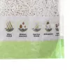 Arena aglomerante de tofu para gatos DIAMENTIQ Matcha Ultra, fibra de guisante, sin polvo, 2,5 kg