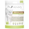 Arena aglomerante de tofu para gatos DIAMENTIQ Matcha Ultra, fibra de guisante, sin polvo, 2,5 kg