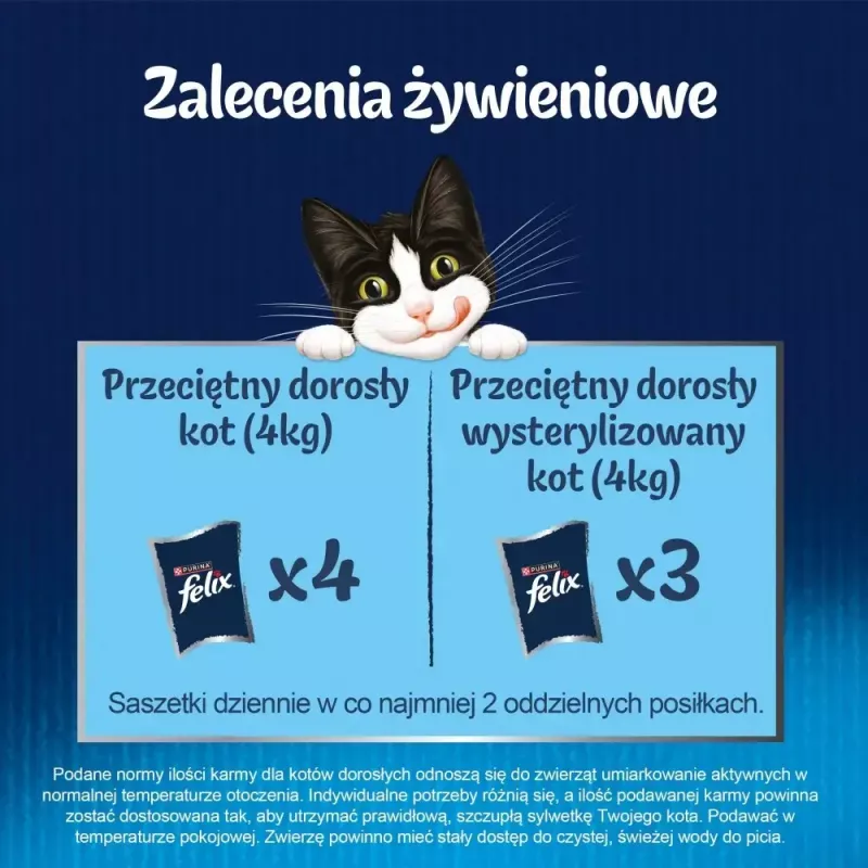 Comida húmeda Purina Nestlé PURINA Felix Countryside Selection multipack 120×85 g bolsas, gatos adultos, variedades mixtas, sin gluten