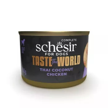 Comida húmeda para perros Agras Pet Foods Schesir Taste the World 150 g — pollo, sin gluten, adulto, lata