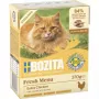 Comida húmeda para gatos BOZITA Fresh Menu Chicken 370 g — adultos, todas las razas, receta de control de peso