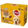 Pedigree Junior Selection Mix comida húmeda para perros, 12 x 100 g
