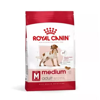 Pienso seco para perros Royal Canin Medium Adult – pollo y cerdo, 4 kg; proteína 25 %, grasa 14 %