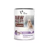 VETEXPERT RAW PALEO Adult Monoprotein Duck 400 g comida húmeda para perros, sin gluten, sin soja, para alergias alimentarias