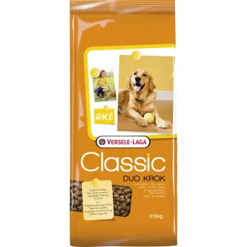 Pienso seco VERSELE-LAGA Senior Duo Krok 20 kg — ave, 22 % proteína, 8 % grasa, perros adultos