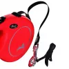 Flexi New Classic L correa extensible para perros, cinta de 8 m, hasta 50 kg, roja