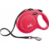 Flexi New Classic L correa extensible para perros, cinta de 8 m, hasta 50 kg, roja