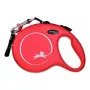 Flexi New Classic L correa extensible para perros, cinta de 8 m, hasta 50 kg, roja