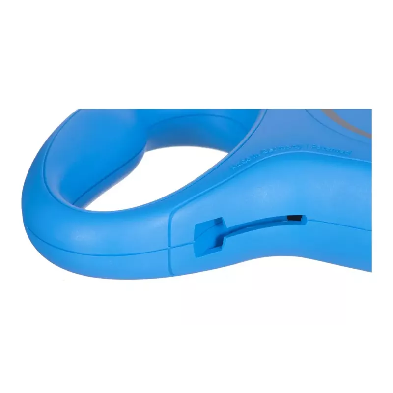 Correa retráctil Flexi New Classic 8 m — correa de cordón Flexi 8 m, azul, L, carga máx. 50 kg