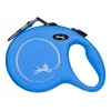 Correa retráctil Flexi New Classic 8 m — correa de cordón Flexi 8 m, azul, L, carga máx. 50 kg