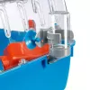 Jaula FERPLAST Combi 2 para hámster, azul transparente, B795×T295×H263 mm, tecnopolímero