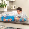 Jaula FERPLAST Combi 2 para hámster, azul transparente, B795×T295×H263 mm, tecnopolímero