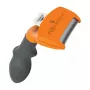 Cepillo deslanador FURminator FUR151388 para perros medianos (10–25 kg), pelo corto, gris naranja
