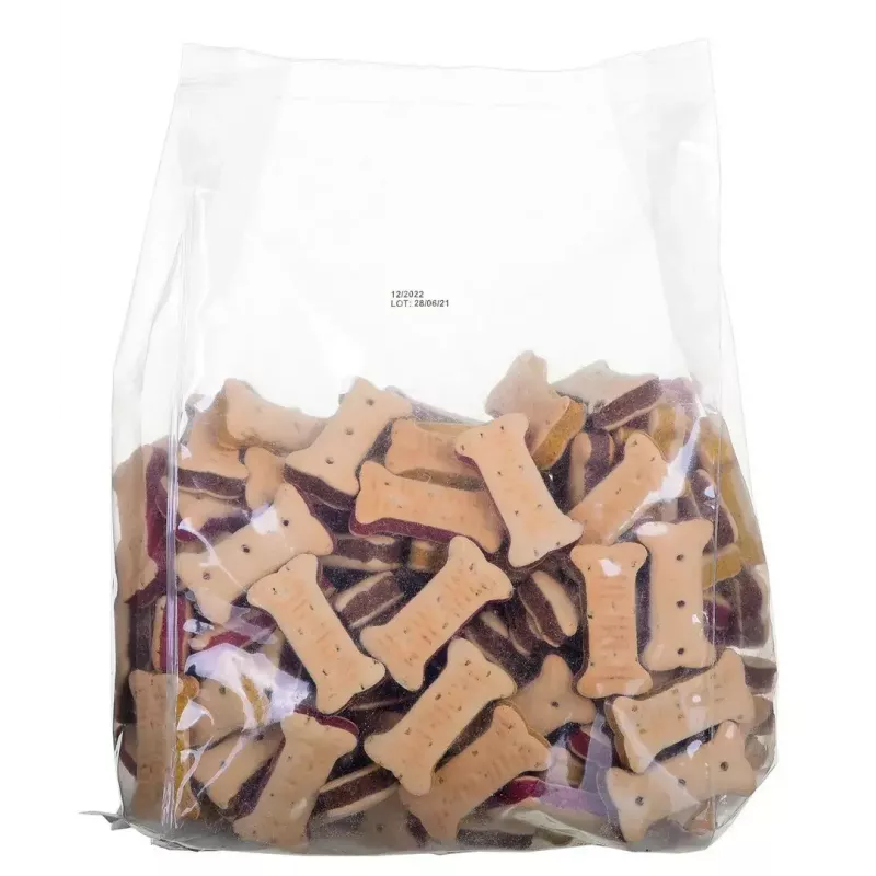 Snacks de entrenamiento para perros MACED Cube Cookies Mini Mix 1 kg — galletas mini en cubos surtidas, mix de aves