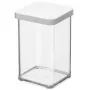 Dispensador de alimentos rotho Loft 11604 rectangular 1 L, tecnopolímero transparente, 100×100×142 mm