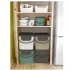 Rotho Albula contenedor para separación de residuos, 40 l, capuchino