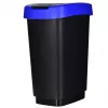 Rotho Twist 1045899999 set de cubos de basura, 3 x 25 l, plástico
