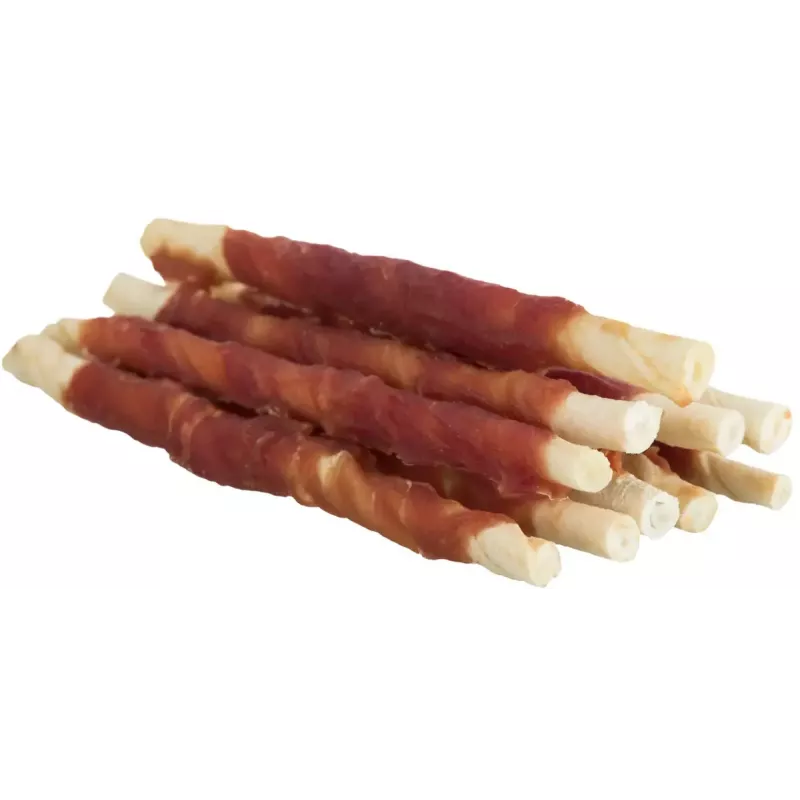 Trixie Chewing Rolls snack para perros con pato, 80 g
