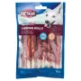 Trixie Chewing Rolls snack para perros con pato, 80 g
