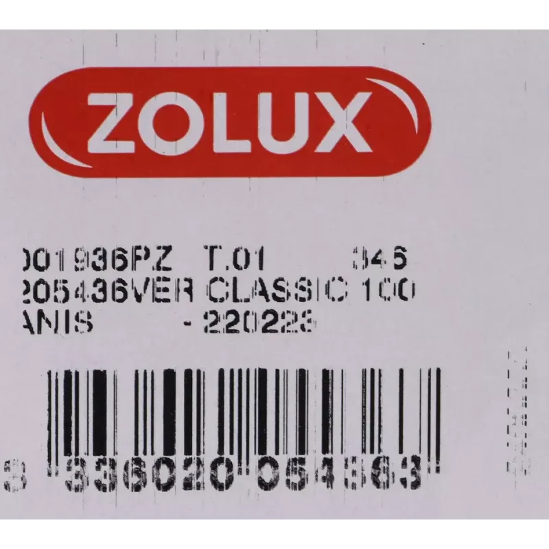 Jaula ZOLUX Classic 100 cm para roedores — metal/plástico, 980×520×380 mm, 3 kg, celadon