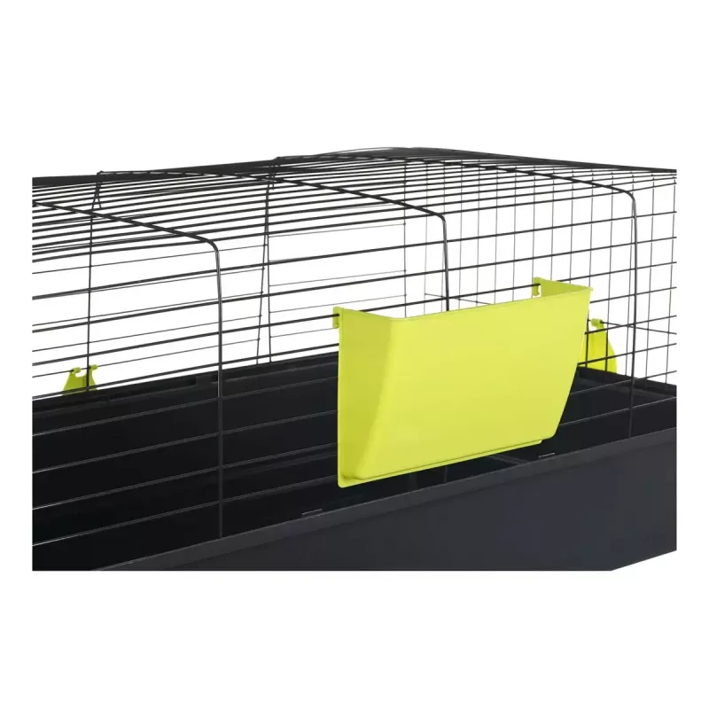 Jaula ZOLUX Classic 100 cm para roedores — metal/plástico, 980×520×380 mm, 3 kg, celadon