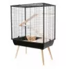 ZOLUX Neo Cozy H80 jaula para roedores grandes, negra