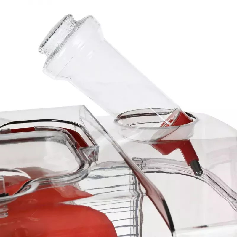 ZOLUX Rody3 Trio jaula para hámsteres, roja