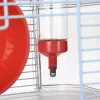 ZOLUX Rody3 Trio jaula para hámsteres, roja