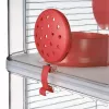 ZOLUX Rody3 Trio jaula para hámsteres, roja