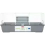 Jaula ZOLUX Primo 80 cm — blanco/gris, 80 cm de largo, 810×360×540 mm, metal/plástico